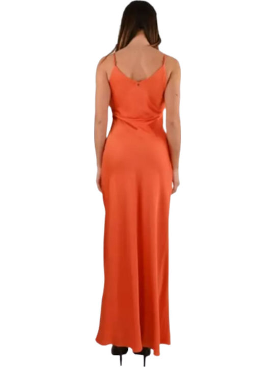 Kocca Orangen Intensiv Kleid 10216 Damenkleider
