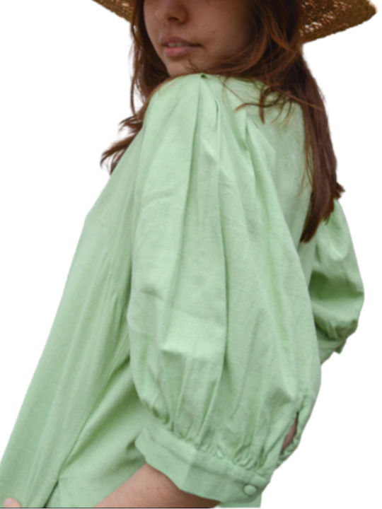 Fransa Frmaddie Dress Onecolor 20611928 Green Women's