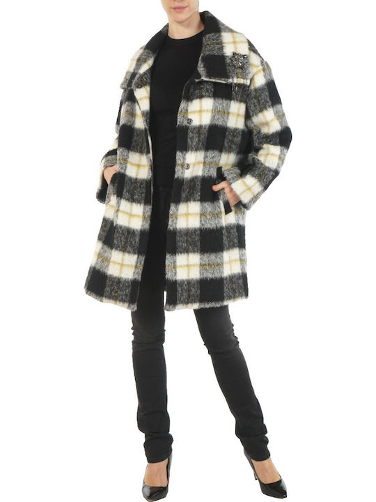 Liu Jo White 2 F69c30 Cappotto Winte Γυναικείο