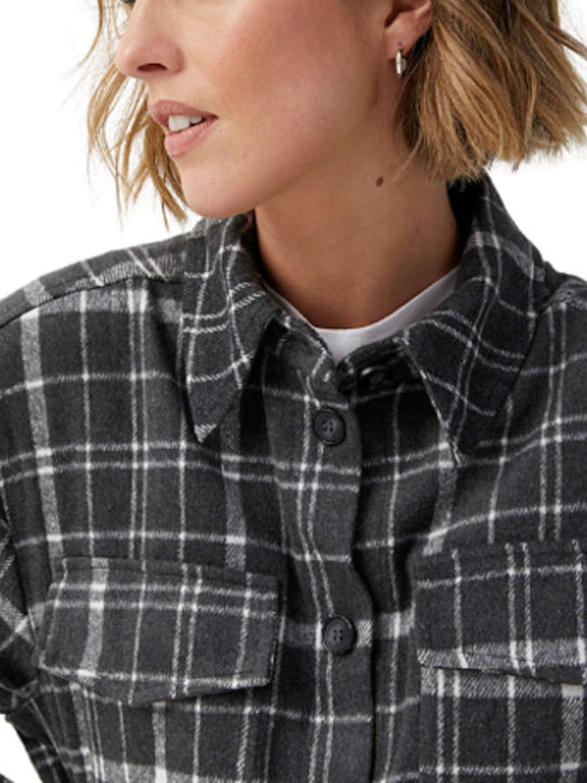 Fransa Long Shaded Checkers Overshirt Frmaya Ja 1 Γυναικείο