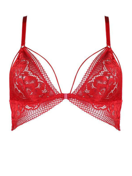 Jolidon Σουτιέν Bralette Κόκκινο S2238 Κόκκινο