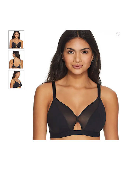 Curvy Kate Sutien Bralette Fără Armătură 40110 Negru