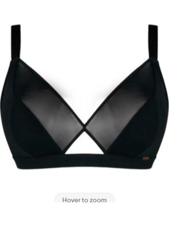 Curvy Kate Χωρίς Μπανέλα Σουτιέν Bralette 40110 Μαύρο