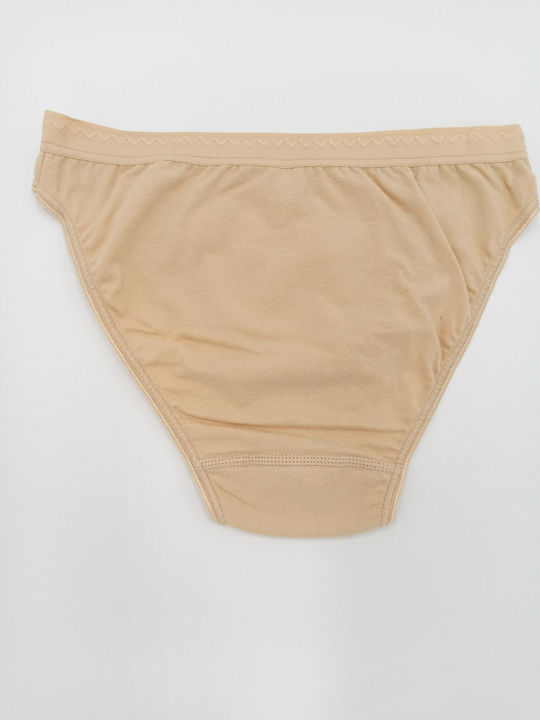 Women's Cotton Slip Fay Lingerie 3Pack Beige 32