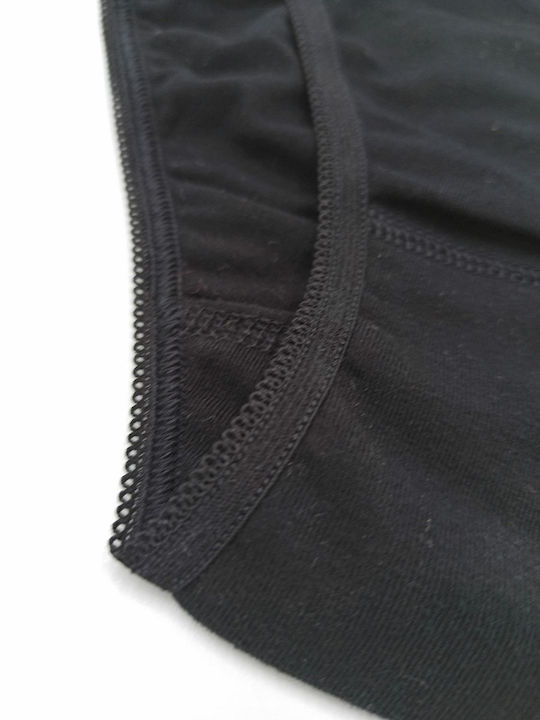 Women's Cotton Slip Fay Lingerie 3Pack Black 32