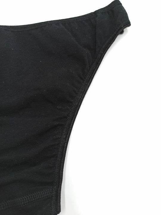 Women's Cotton Slip Fay Lingerie 3Pack Black 32