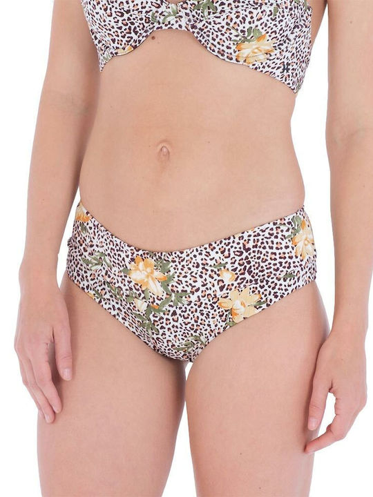 Hurley Underwire Top Moderate Hipster Bottom Jungle Cat