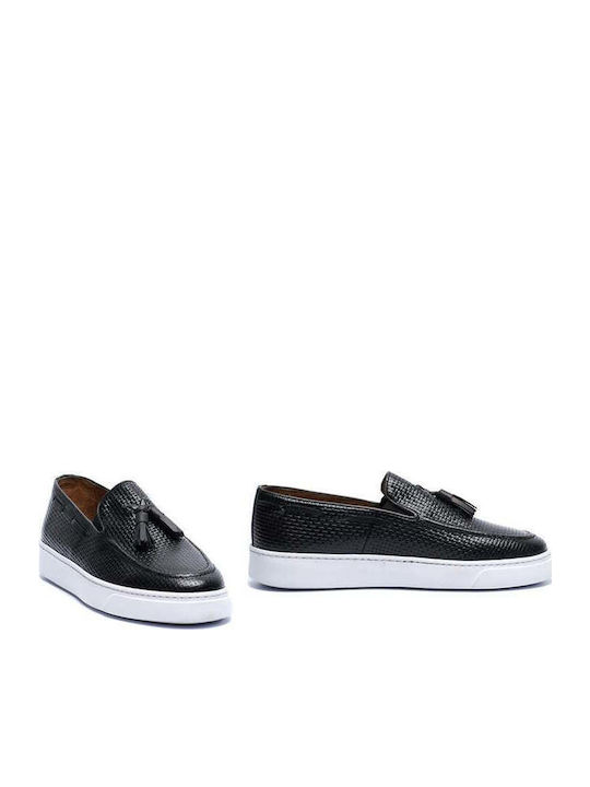 Giacomo Carlo Υποδhma Loafer Δερματινο Λευκη Σολα By 885.black