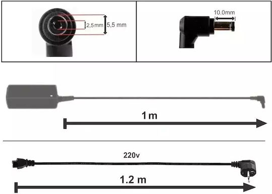 Adaptor Universal De Alimentare 15.6V 7.05A Cu Putere 110W MMDPANASONIC004