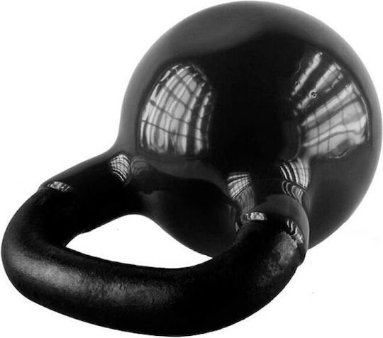 Kettlebell Gusseisen Überzogen Vinyl Schwarz Hms Knv24