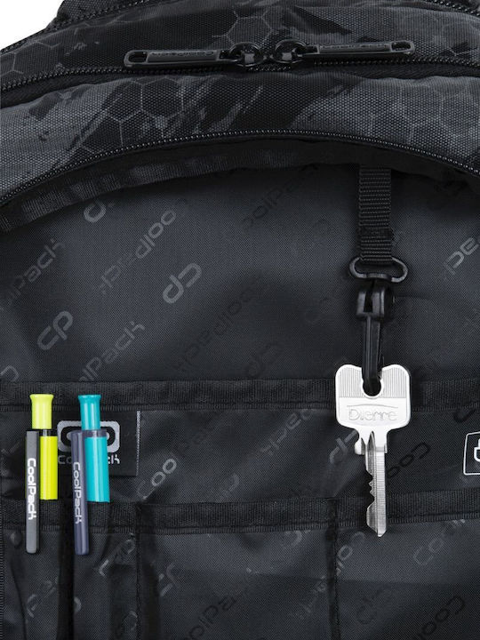 Coolpack Soul 18 Σχολική Τσάντα Πλάτης Γυμνασίου - Λυκείου Γκρι