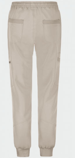 B-Well Ricci Unisex Ιατρικό Παντελόνι Μπεζ