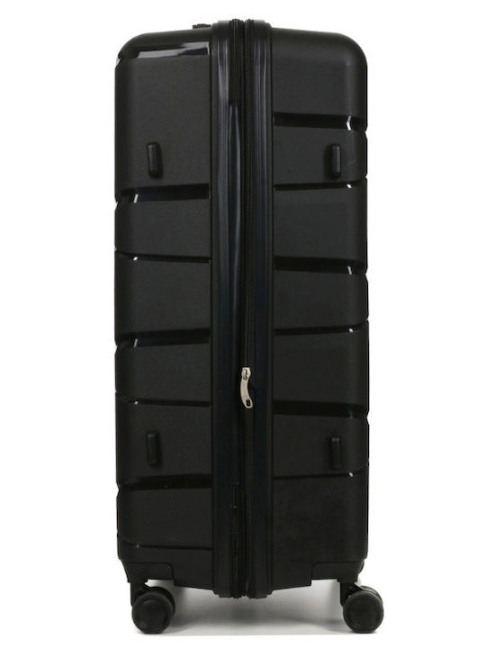 WORLDLINE Голям Куфар Dark с 4 колела