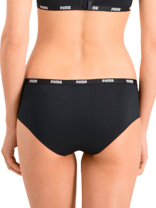 Βαμβακερά Γυναικεία Slip 2Pack Μαύρα