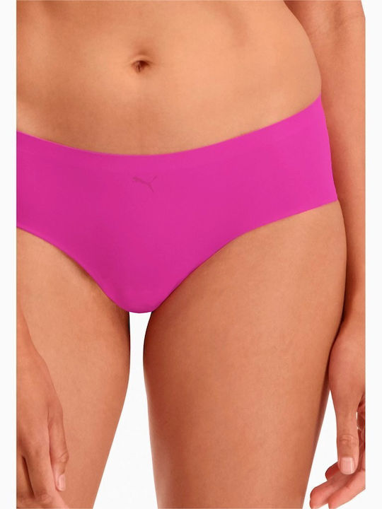 Γυναικεία Slip 2Pack χωρίς Ραφές Φούξια