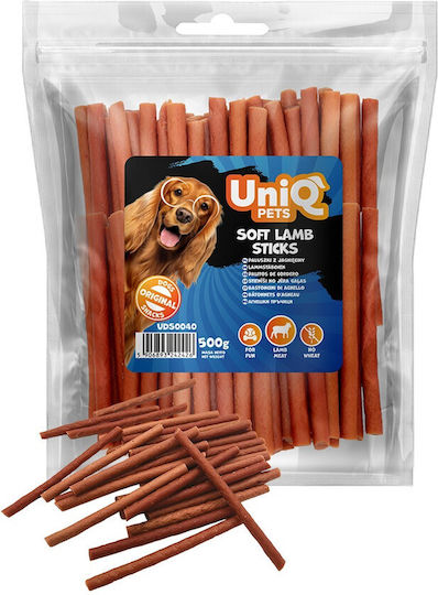 Uniq Dog Stick Treats with Lamb 500gr