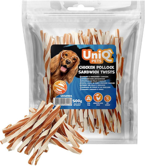Uniq Λιχουδιά Σκύλου με Κοτόπουλο 500gr