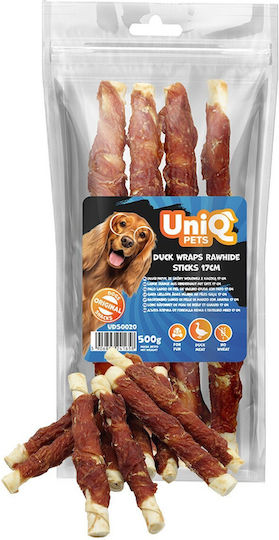 Uniq Λιχουδιές σε Stick Σκύλου Μεσαίων Φυλών με Πάπια 17εκ. 500gr