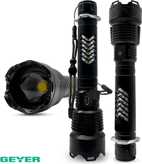 Geyer Wiederaufladbar Taschenlampe LED