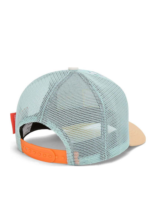 Hello Hossy Kids' Hat Jockey Fabric Light Blue