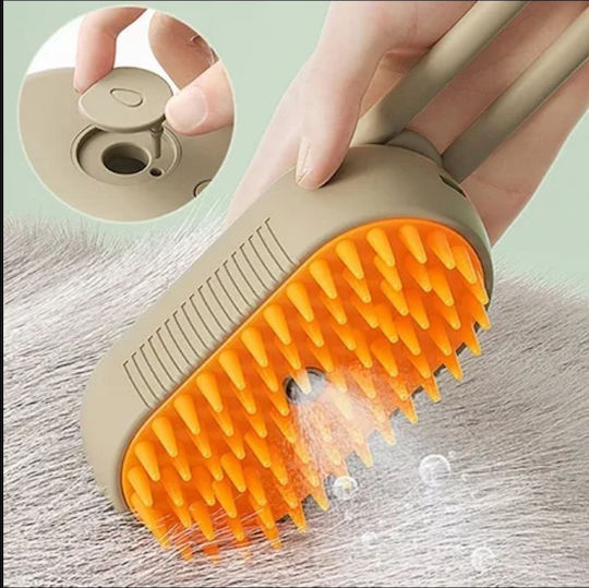 Steam brush Brush Dogs for Coat Cleaning