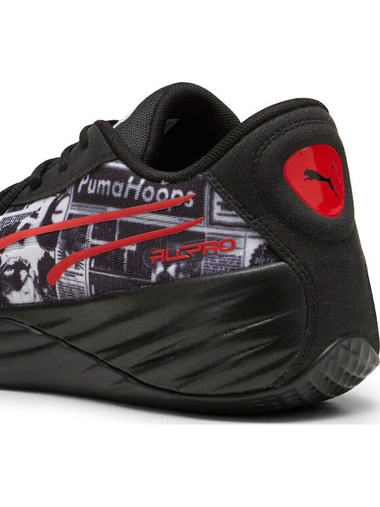 All-Pro Nitro Low Basketball Shoes Black