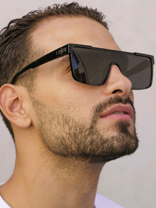 Ghetto Unisex Sunglasses with Gray Frame and Gray Lens TR7543 GRAY