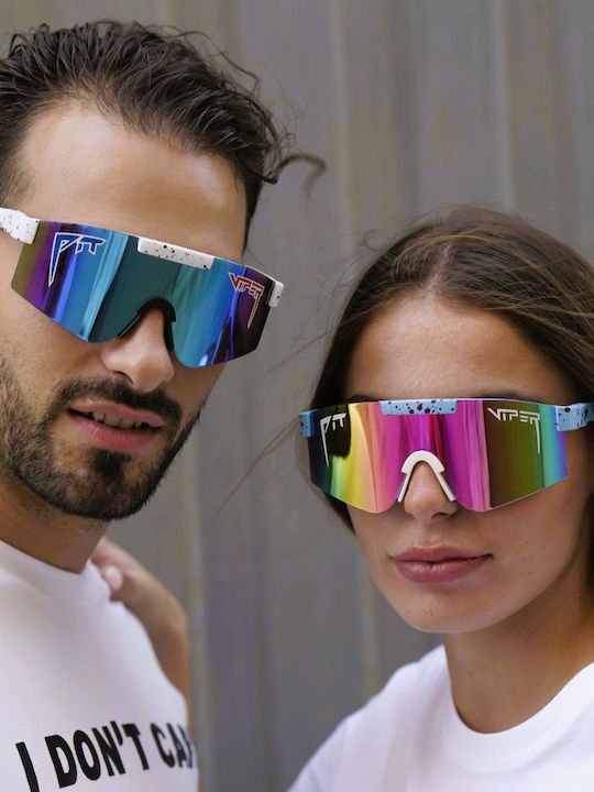 Ghetto Unisex Γυαλιά Ηλίου με Κίτρινο Σκελετό και Κίτρινο Φακό HS2047 Yellow