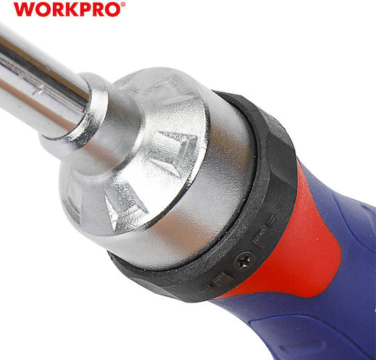 WorkPro Κατσαβίδι Καστάνιας με Εναλλασσόμενες Μύτες