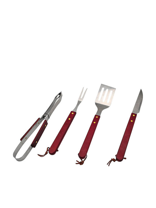Grillwerkzeug-Set 4 Zubehör