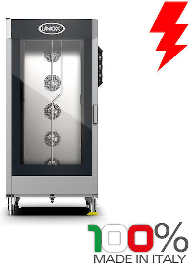 Unox ChefLux XV4093 Elektrischer Ofen mit Dampf 46.7kW