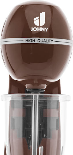 Johny Commercial Coffee Frother AK/2-2T Eco Brown 400W with 2 Speeds
