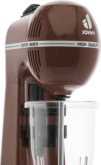 Johny Commercial Coffee Frother AK/2-2T Eco Brown 400W with 2 Speeds