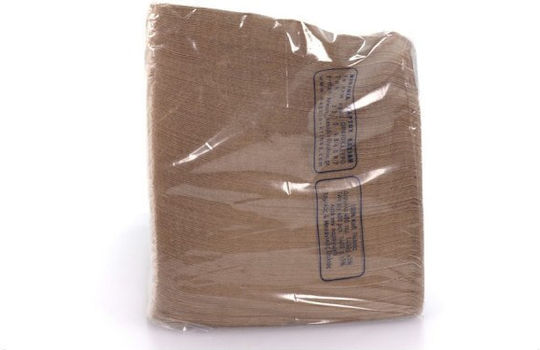 Krinos Χαρτοπετσέτα Kraft Πολυτελείας Καφέ 33x33εκ. 400τμχ