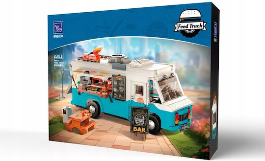 Pantasy Retro Food Truck Building Blocks for 6+ Years 2010 Pieces