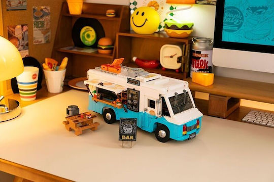 Pantasy Retro Food Truck Building Blocks for 6+ Years 2010 Pieces