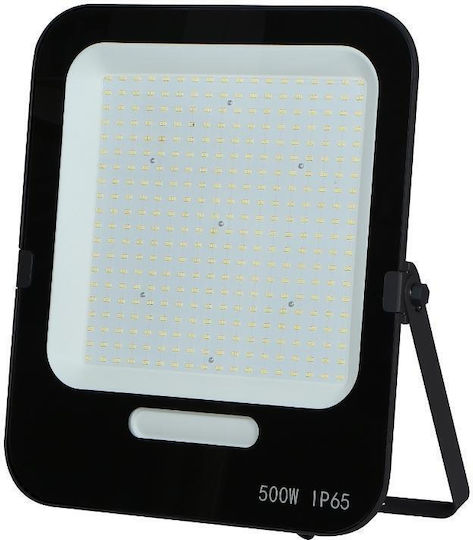 Lucas Στεγανός Προβολέας LED 500W Ψυχρό Λευκό 6400K IP65