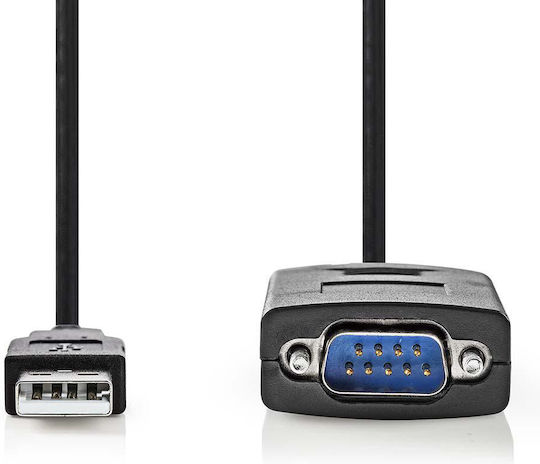 Cable USB-A to RS232 9-pin male 0.9m (10910-001) 1pcs