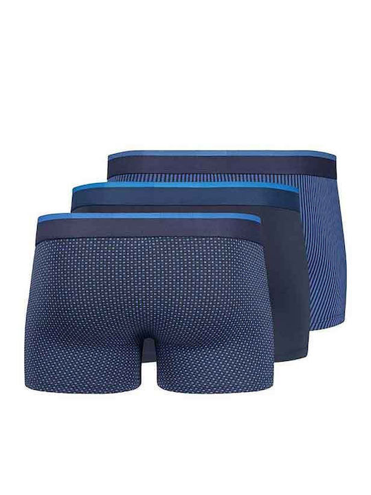 Мъжки боксерки Blue Shades с Дизайн 3Опаковка