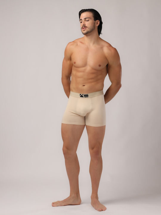Adam Smith Long Trunks Μακρύ Μποξεράκι Beige