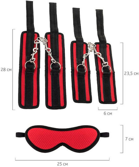 BDSM Kit σε Κόκκινο Χρώμα