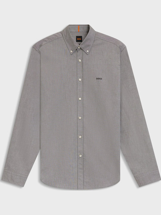Rickert Long-sleeved Cotton Shirt Light Green