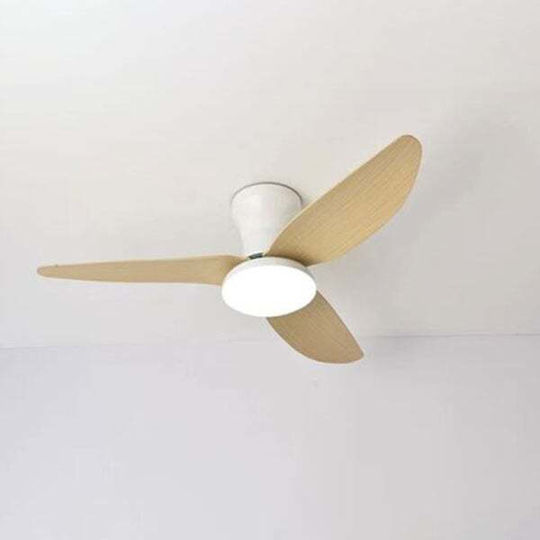 Home Lighting Ceiling Fan 100cm with Light Fixture White