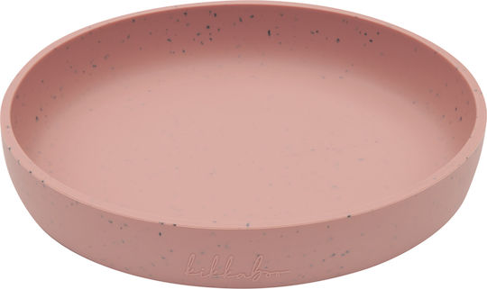 Kikka Boo Baby Food Plate Platinum made of Silicone Pink