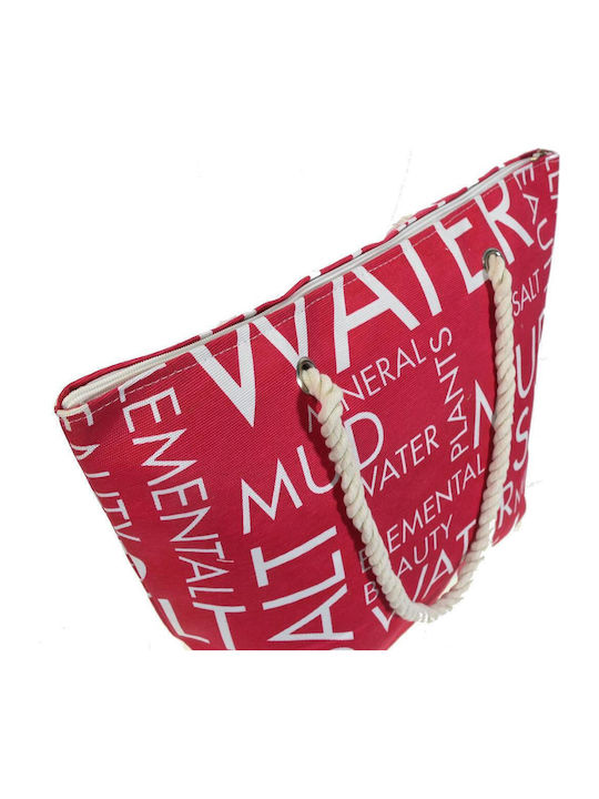 Seagull Geantă De Plajă Din Material Textil Fucsia