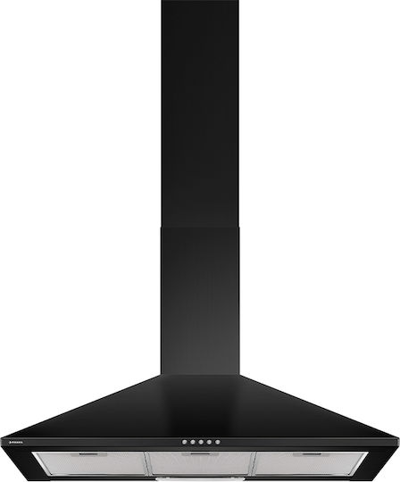 Pyramis Kamin Kamin-Dunstabzug 90cm Schwarz