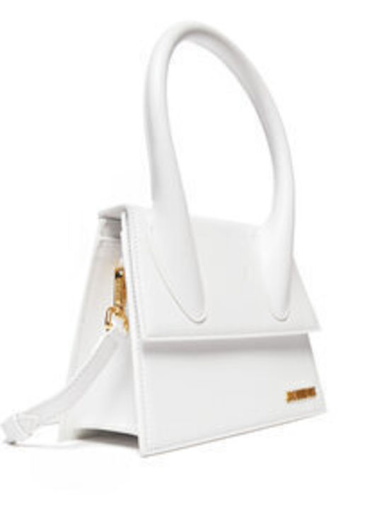 Leder Damentasche Handtasche Weiß