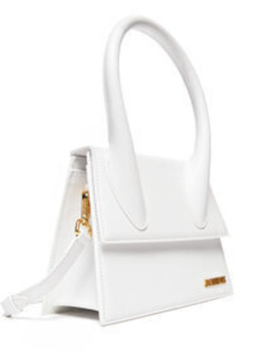 Leder Damentasche Handtasche Weiß