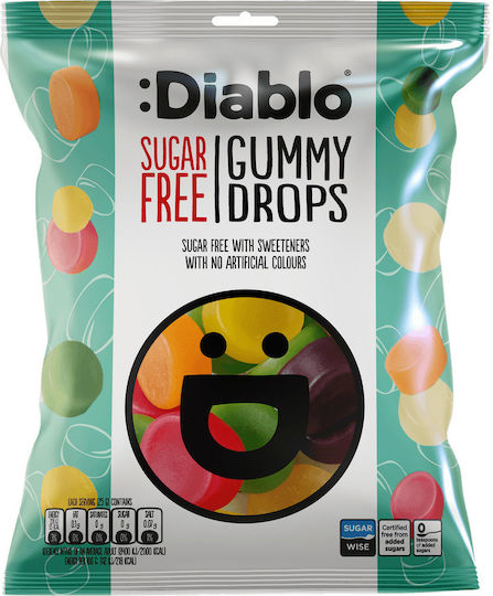 Diablo Ζελεδάκια Drops Χωρίς Προσθήκη Ζάχαρης 75gr