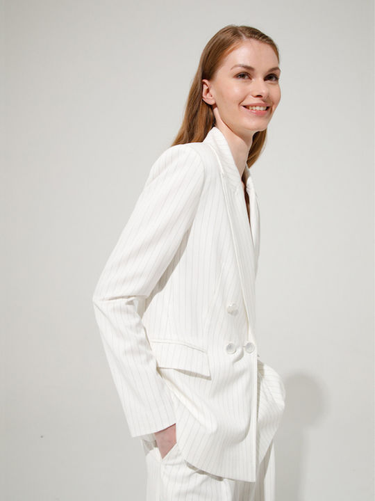 Goa Goa Damen Blazer Weiß